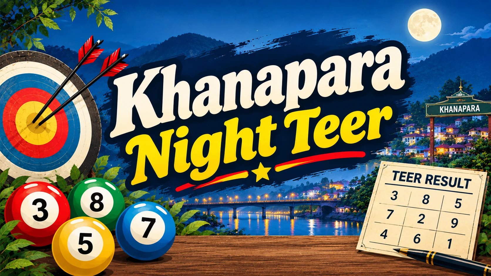 Khanapara Night Teer: Complete Guide to Night Teer Results and Daily Updates