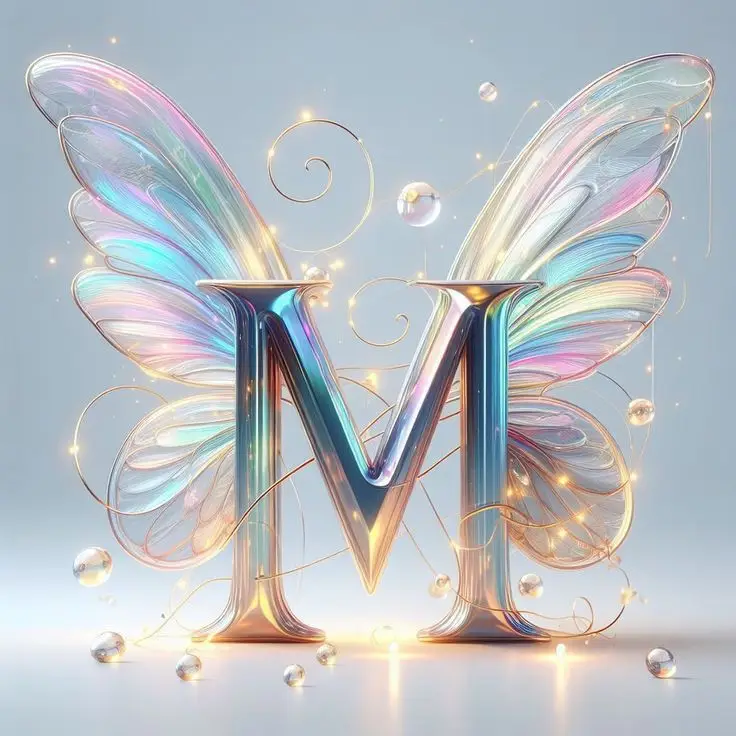 M-name-dp-stylish-download