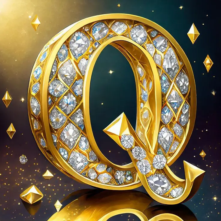 Q-name-dp-love-heart