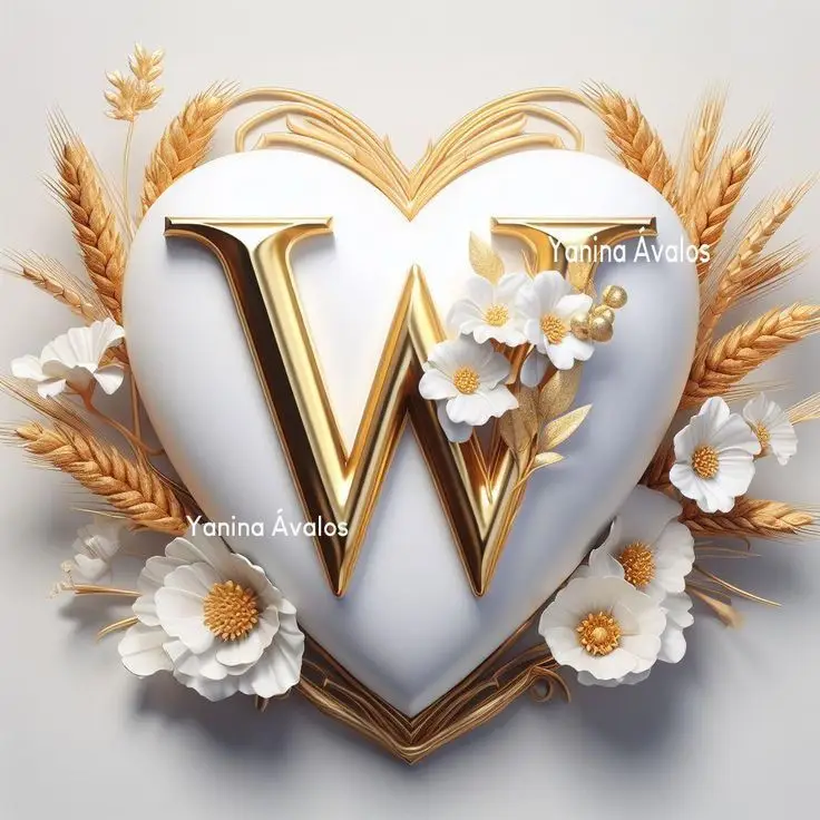 W-name-photo-stylish