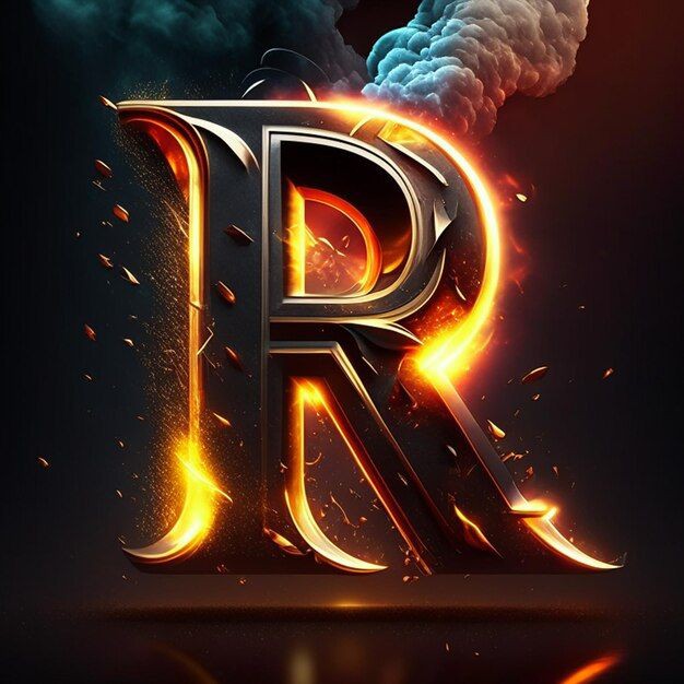 r-name-wallpaper-black