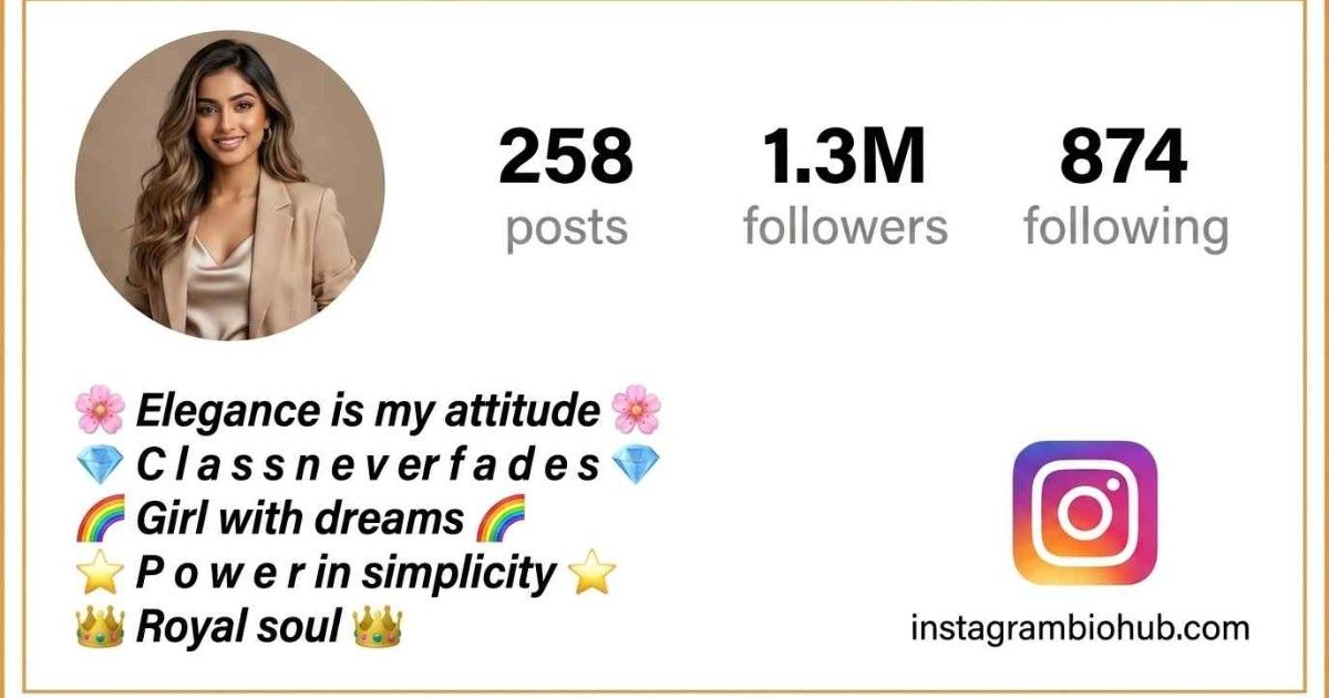 aesthetic bio for instagram