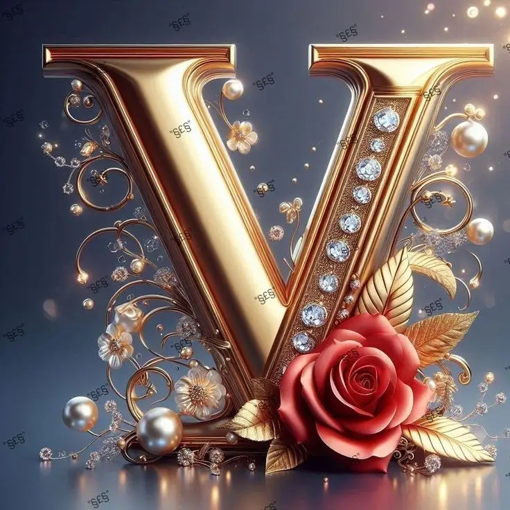 V-name-dp-love-sad-stylish