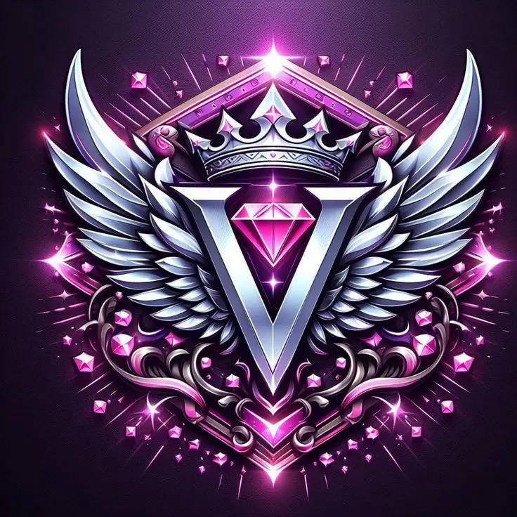 V-name-dp-stylish-girl