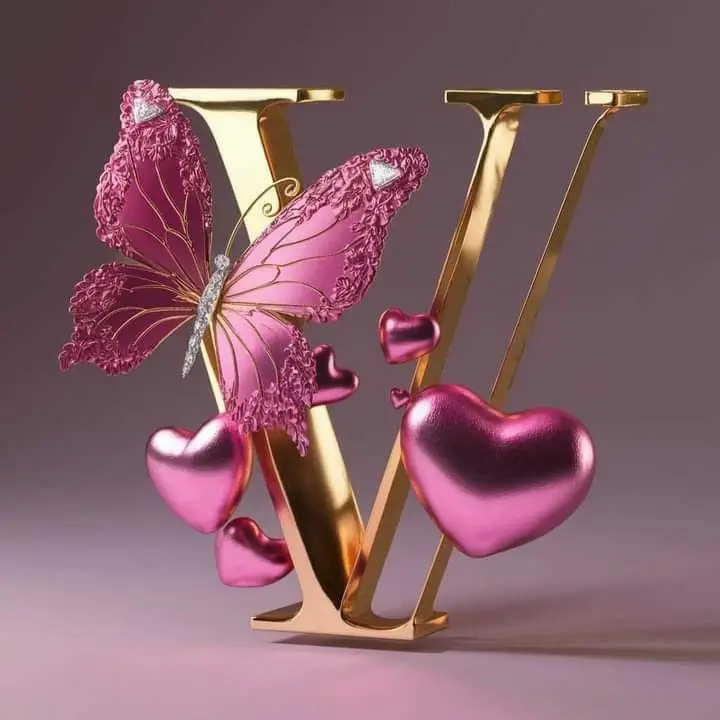 V-name-stylish-dp-images