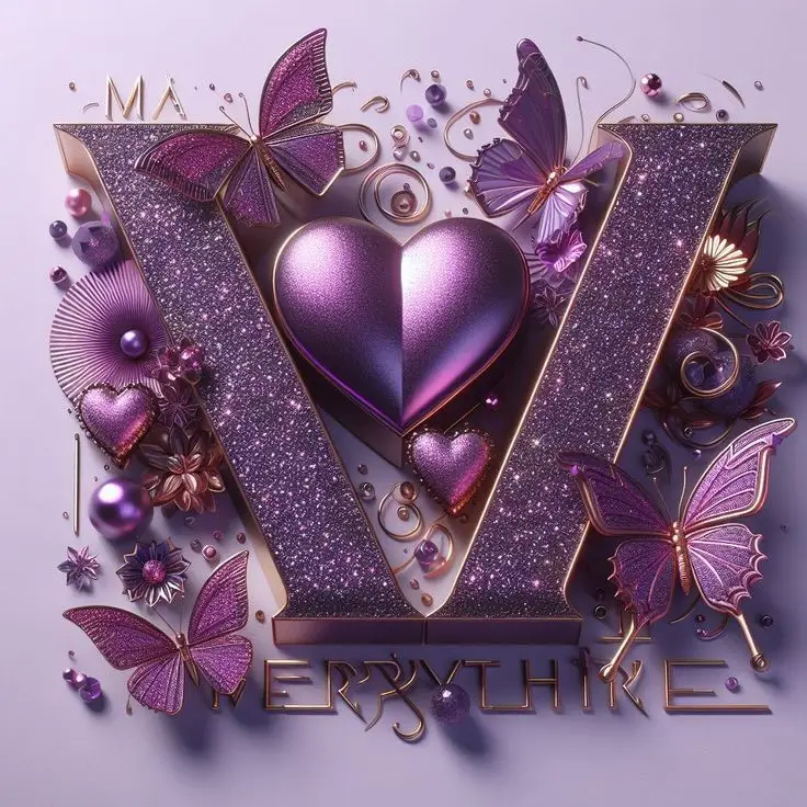 V-name-wallpaper-black