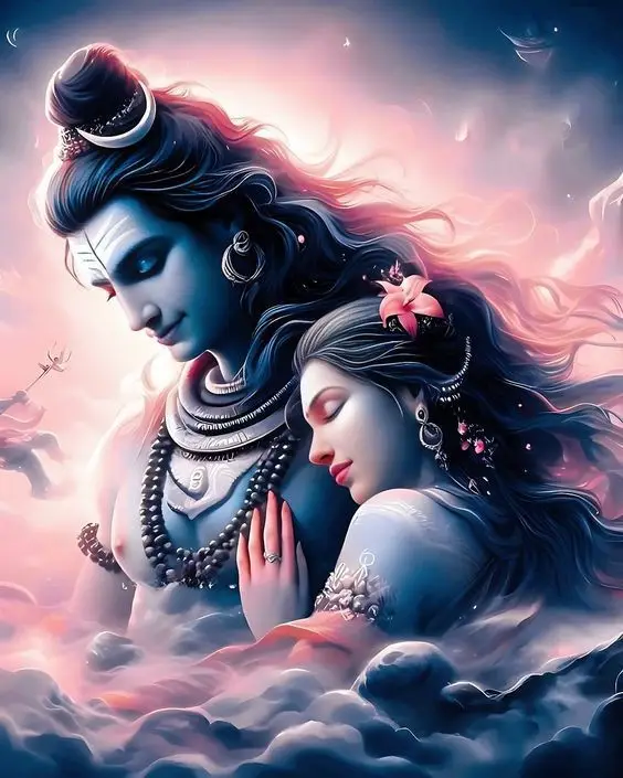 shiv-parvati-aesthetic-dp